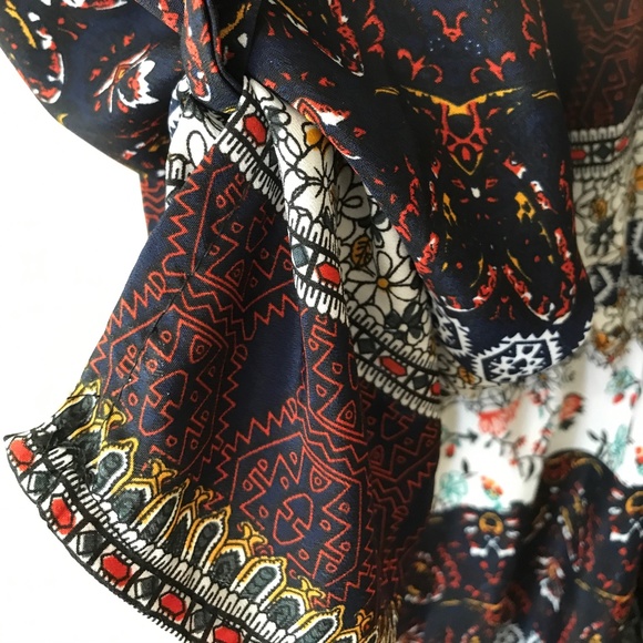 MEXICAN SUMMER DRESS SIZE S - Picture 5 of 6